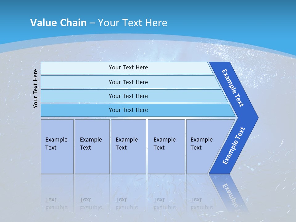 Outdoors Fish Sunburst PowerPoint Template