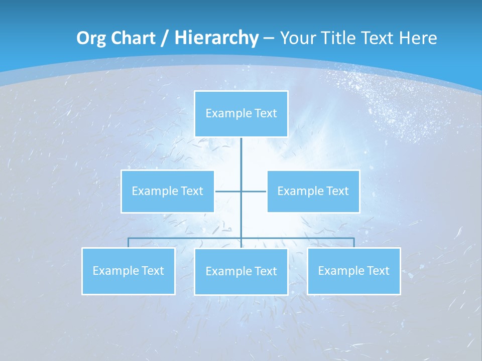 Outdoors Fish Sunburst PowerPoint Template