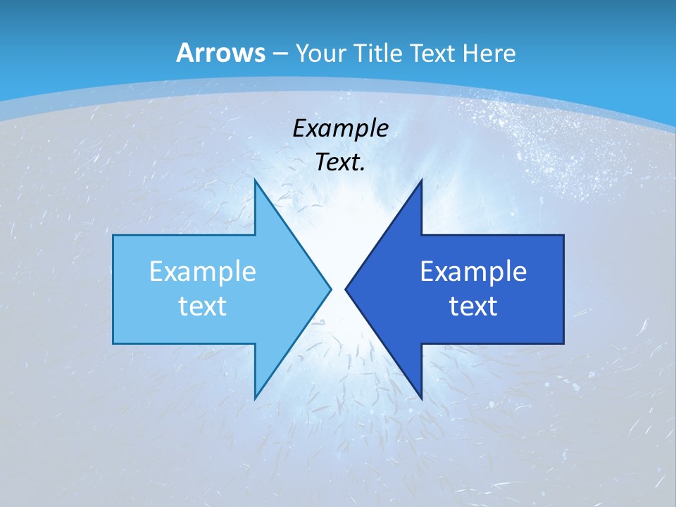 Outdoors Fish Sunburst PowerPoint Template
