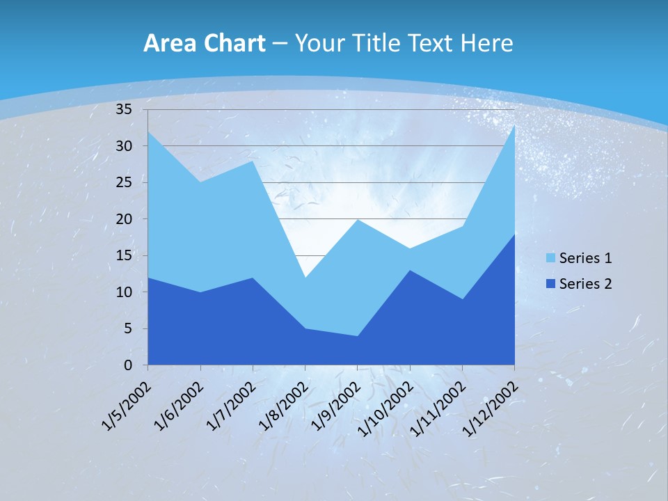 Outdoors Fish Sunburst PowerPoint Template