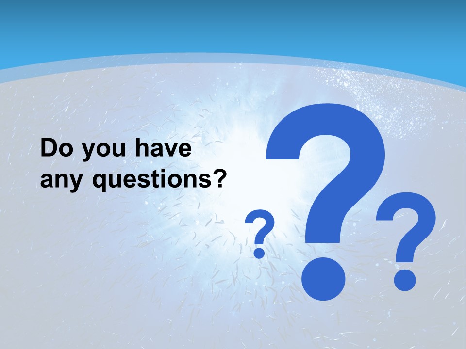 Outdoors Fish Sunburst PowerPoint Template