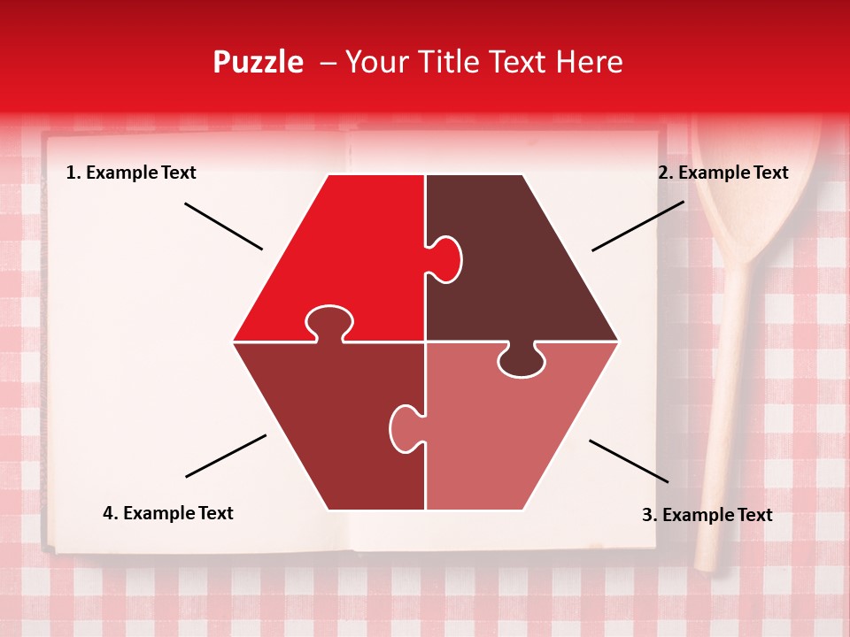 Cooking Wood Notebook PowerPoint Template