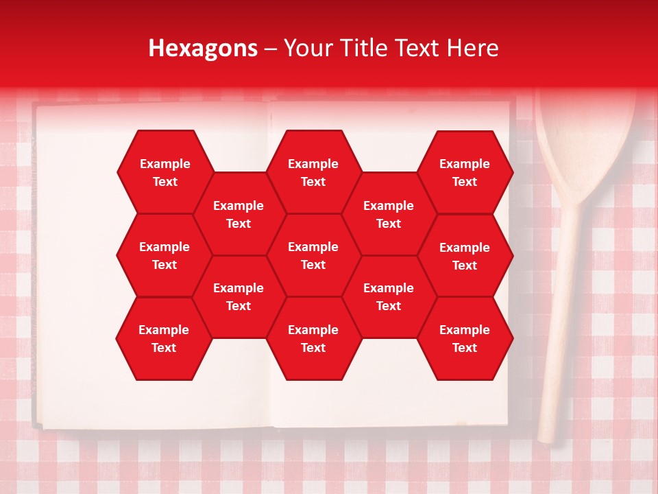 Cooking Wood Notebook PowerPoint Template