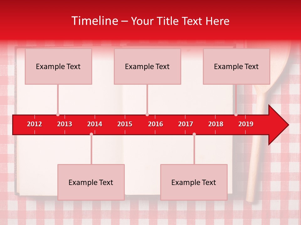 Cooking Wood Notebook PowerPoint Template