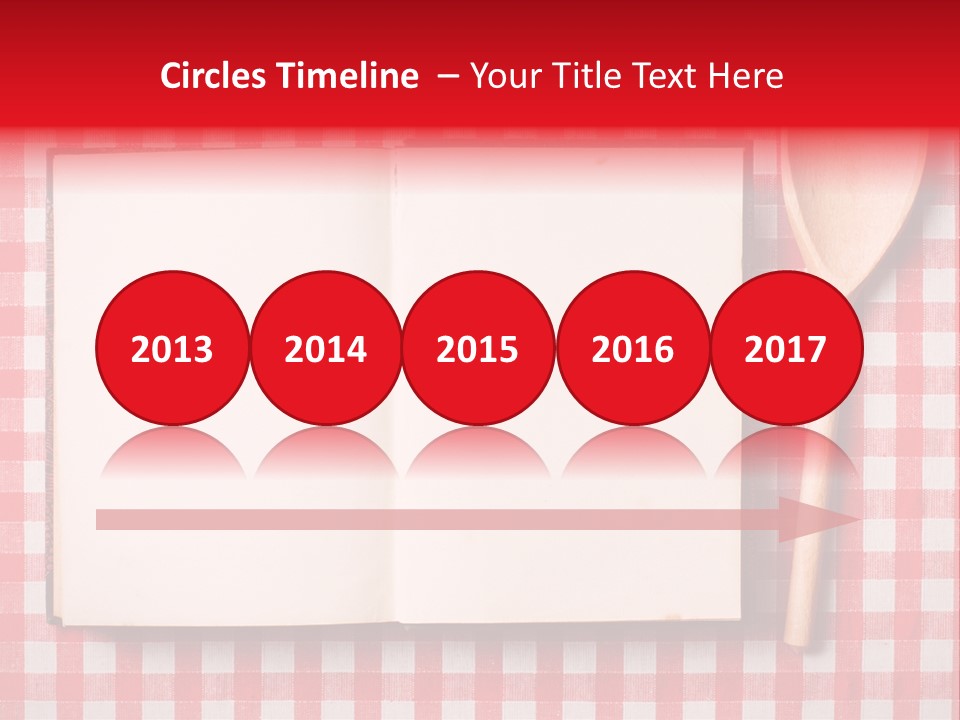 Cooking Wood Notebook PowerPoint Template