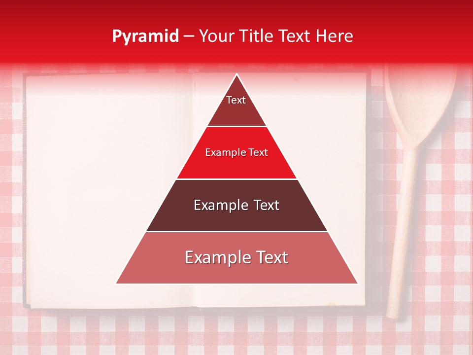 Cooking Wood Notebook PowerPoint Template