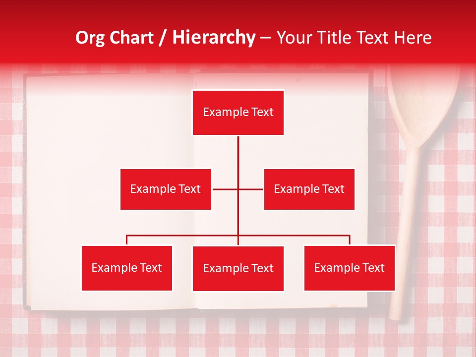 Cooking Wood Notebook PowerPoint Template