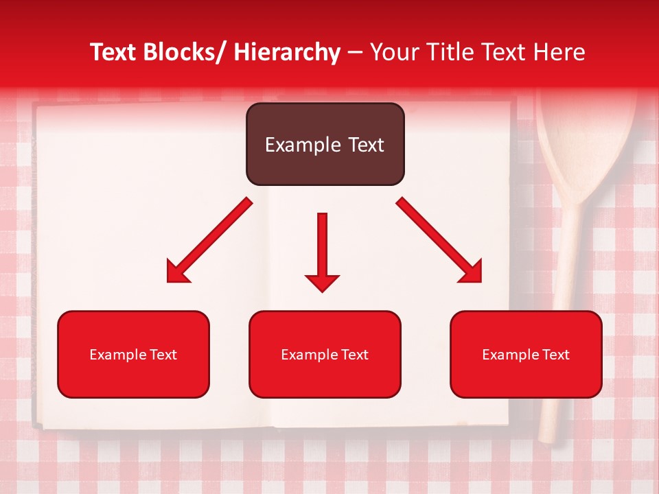 Cooking Wood Notebook PowerPoint Template