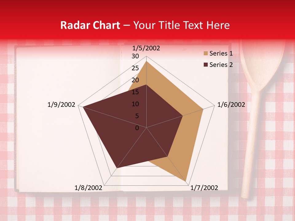Cooking Wood Notebook PowerPoint Template