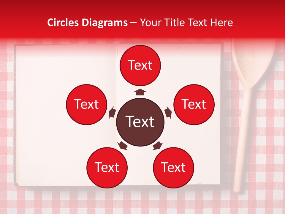 Cooking Wood Notebook PowerPoint Template