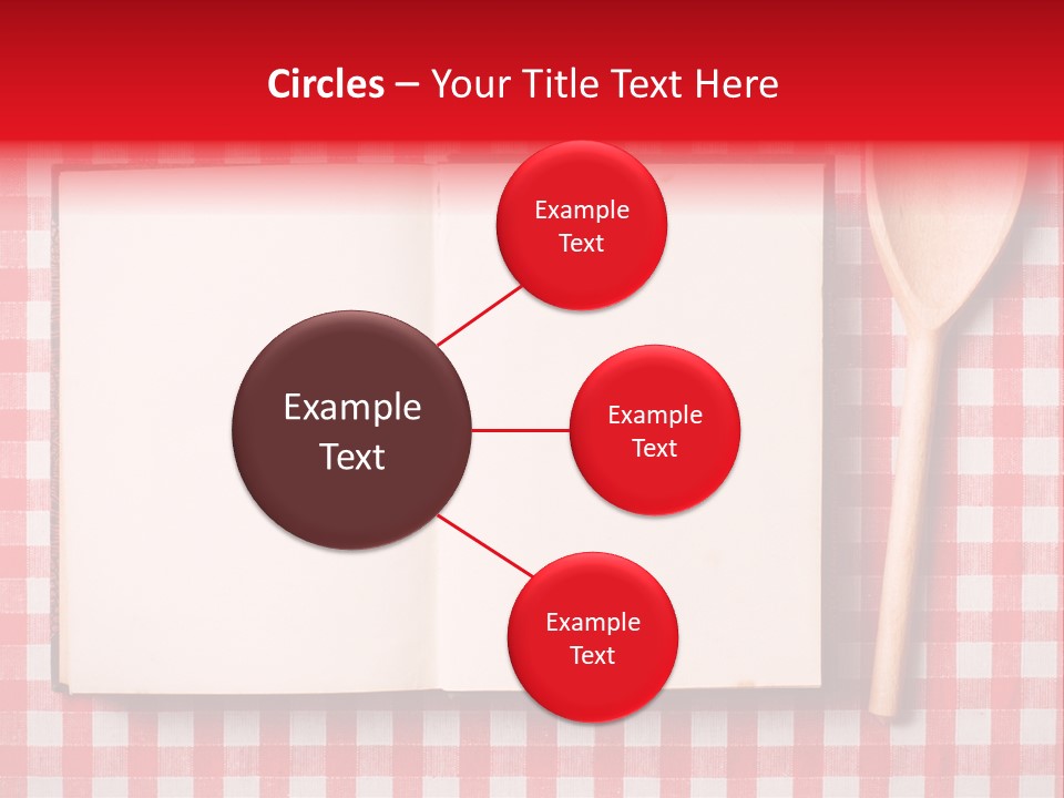 Cooking Wood Notebook PowerPoint Template