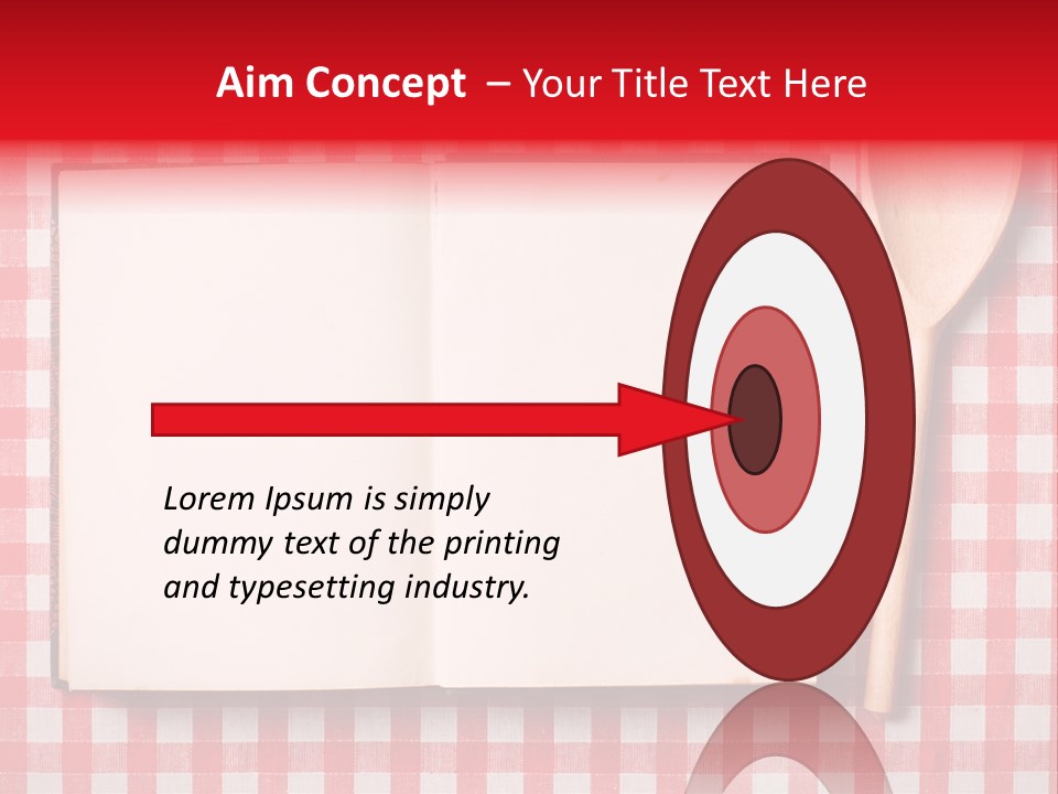 Cooking Wood Notebook PowerPoint Template