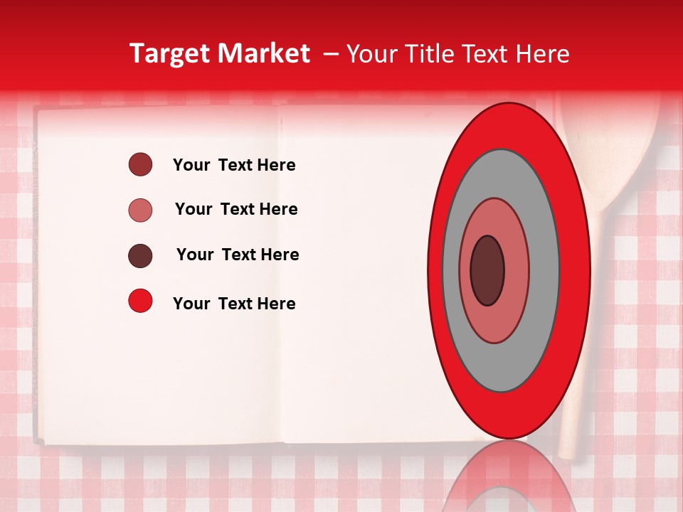 Cooking Wood Notebook PowerPoint Template