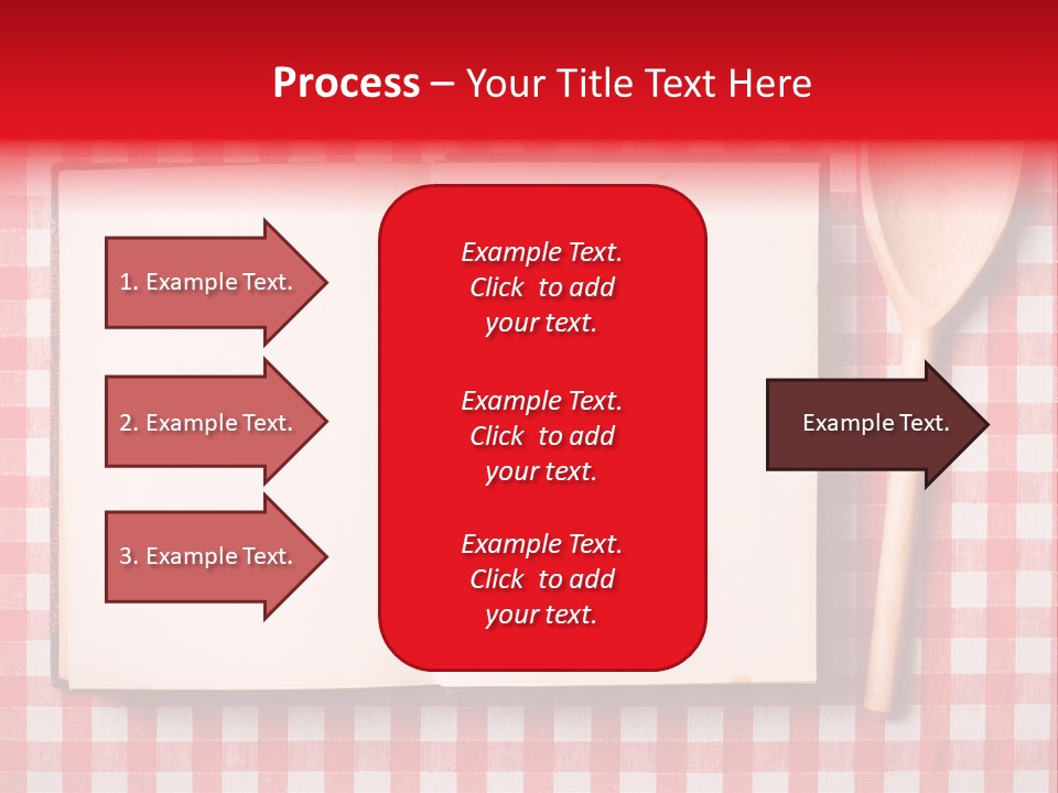 Cooking Wood Notebook PowerPoint Template