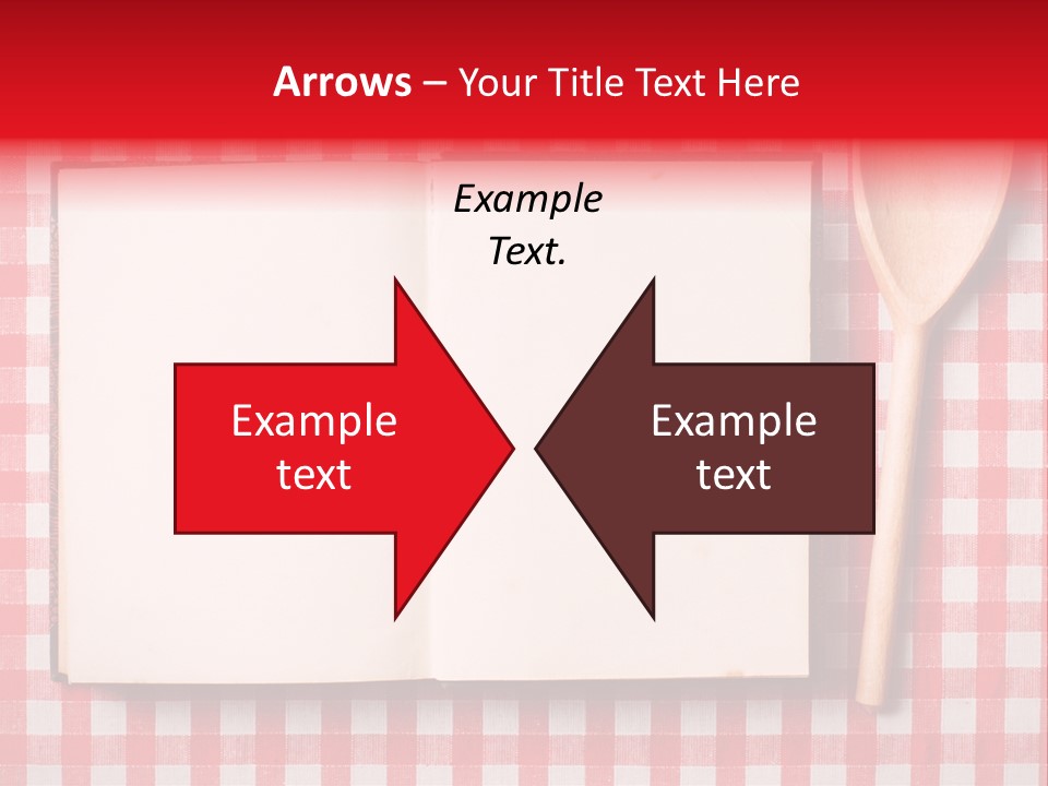 Cooking Wood Notebook PowerPoint Template