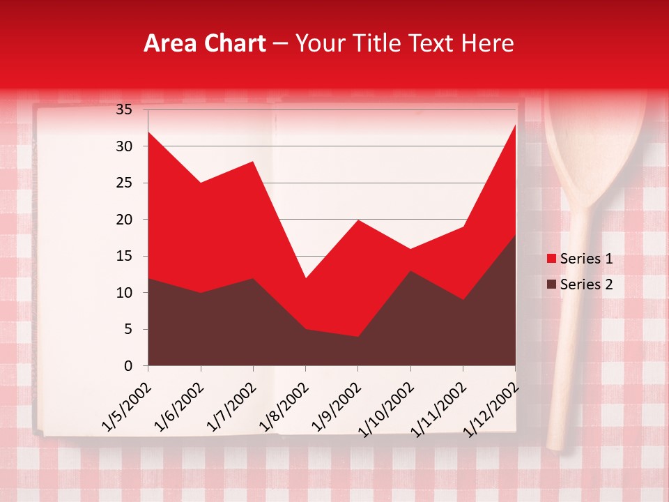 Cooking Wood Notebook PowerPoint Template