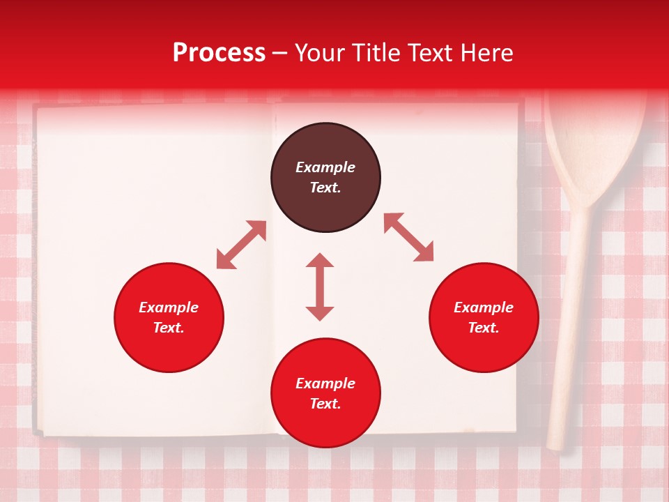 Cooking Wood Notebook PowerPoint Template