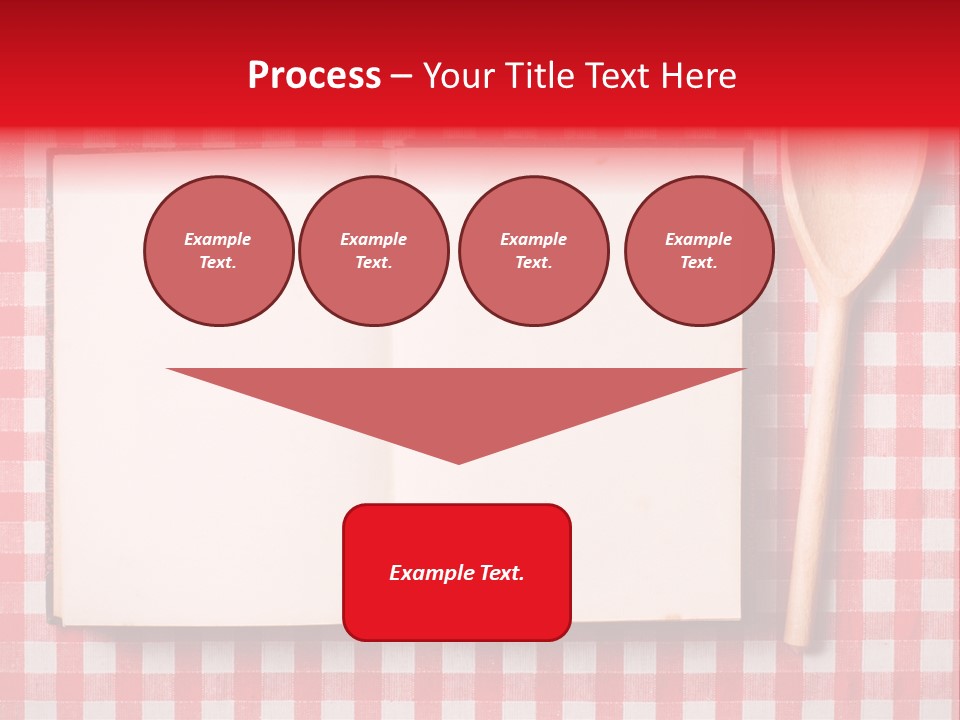 Cooking Wood Notebook PowerPoint Template