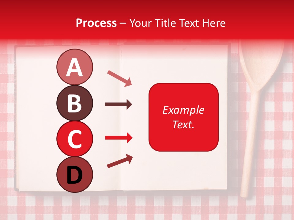 Cooking Wood Notebook PowerPoint Template