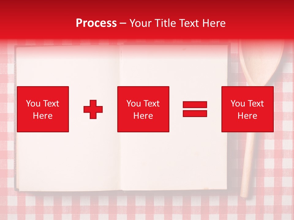 Cooking Wood Notebook PowerPoint Template