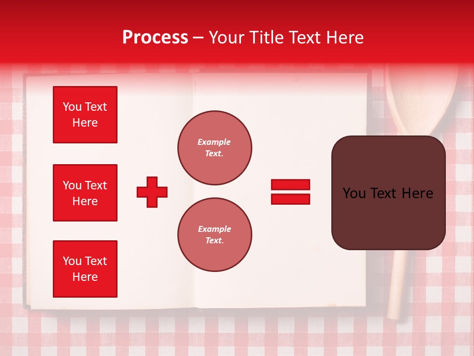 Cooking Wood Notebook PowerPoint Template