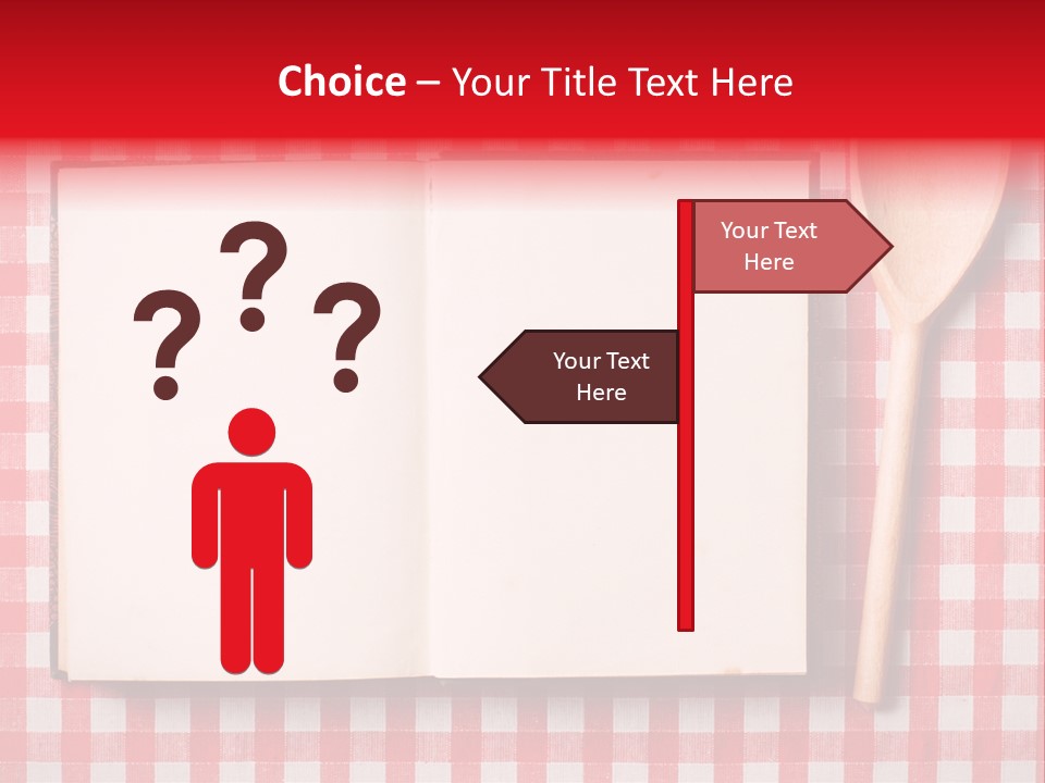 Cooking Wood Notebook PowerPoint Template