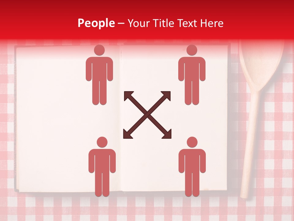 Cooking Wood Notebook PowerPoint Template