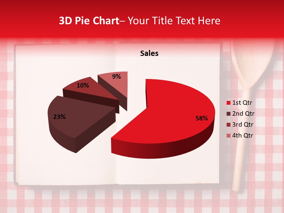 Cooking Wood Notebook PowerPoint Template
