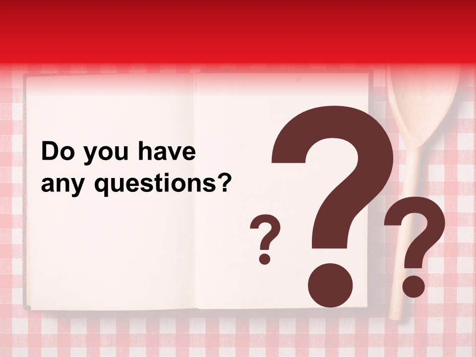 Cooking Wood Notebook PowerPoint Template