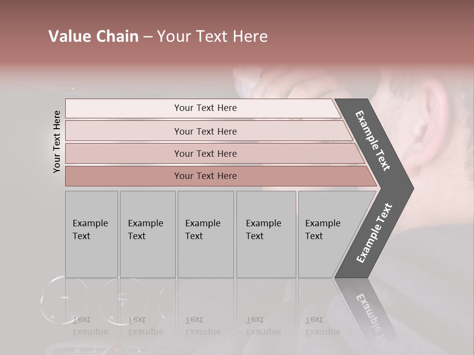 Driving Escape Mirror PowerPoint Template