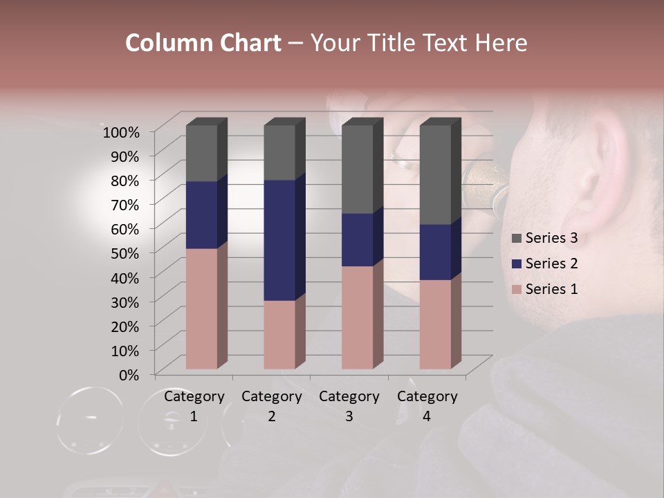 Driving Escape Mirror PowerPoint Template