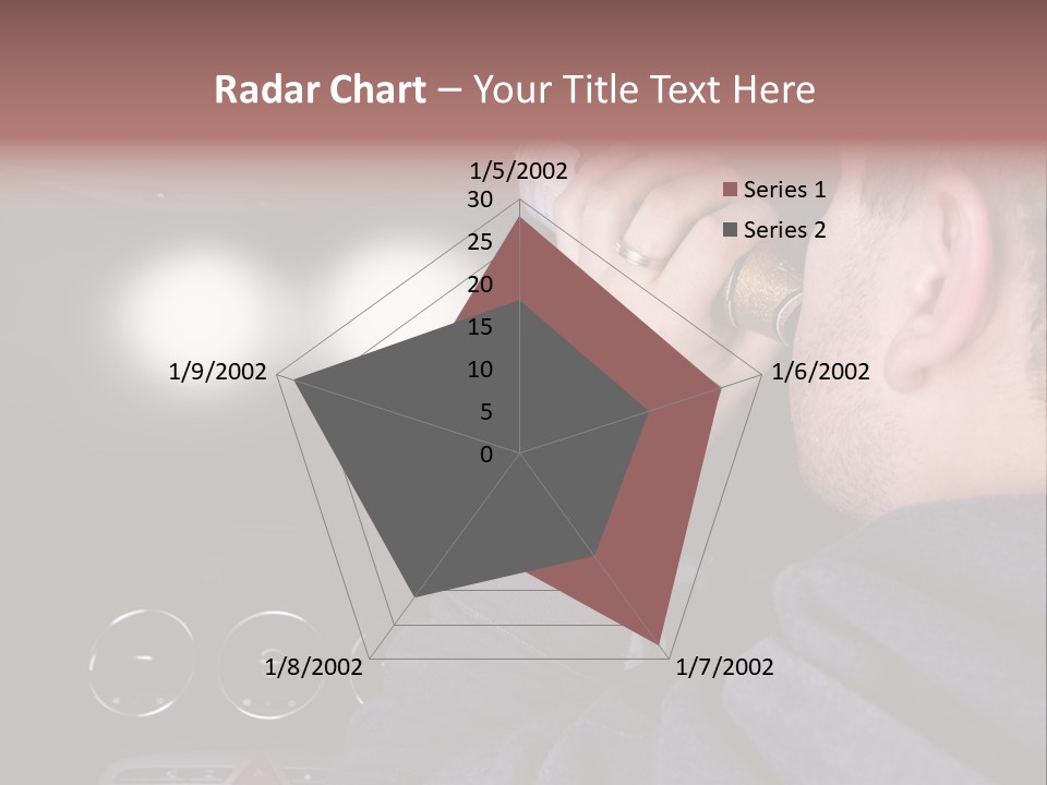 Driving Escape Mirror PowerPoint Template