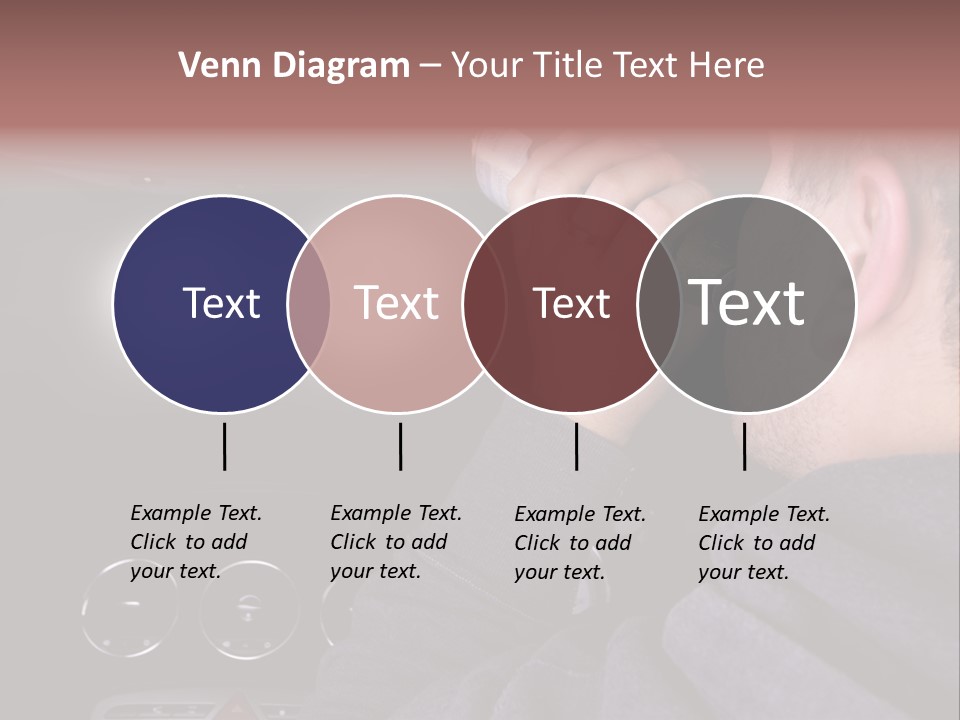 Driving Escape Mirror PowerPoint Template