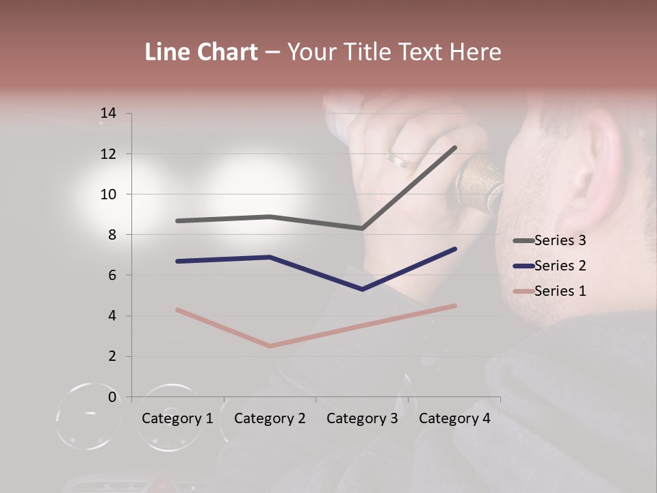 Driving Escape Mirror PowerPoint Template