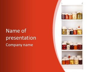 Canning Product Preserve PowerPoint Template