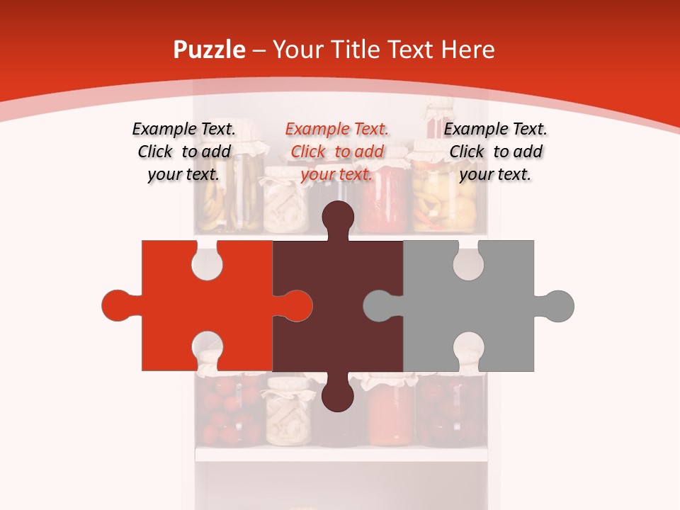 Canning Product Preserve PowerPoint Template