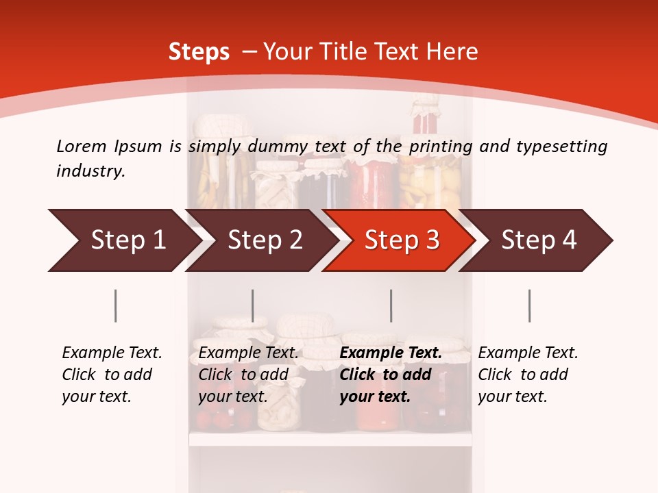 Canning Product Preserve PowerPoint Template
