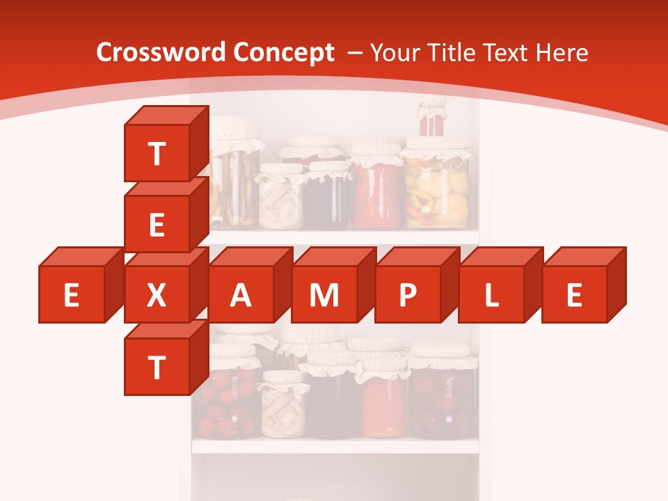 Canning Product Preserve PowerPoint Template