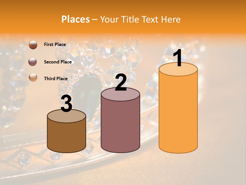 Fancy Winner Gem PowerPoint Template