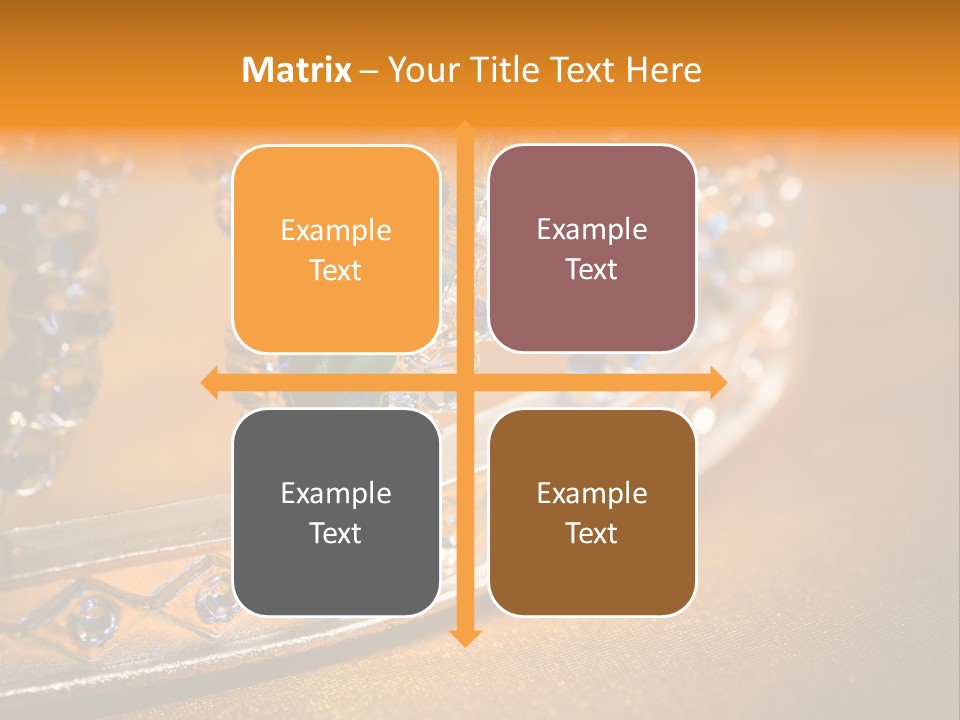 Fancy Winner Gem PowerPoint Template