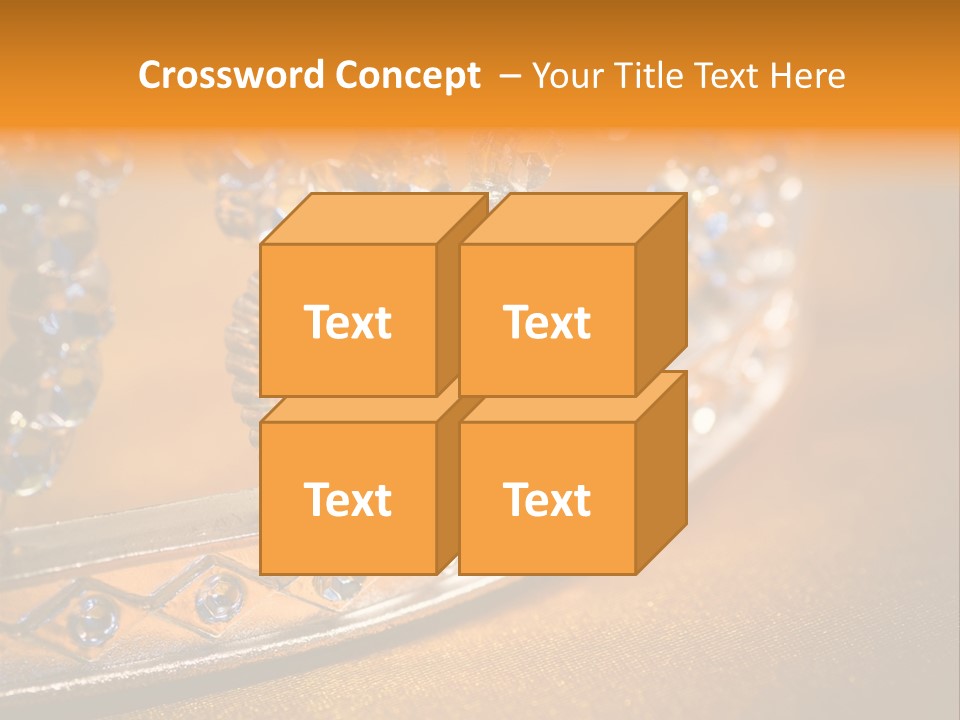 Fancy Winner Gem PowerPoint Template