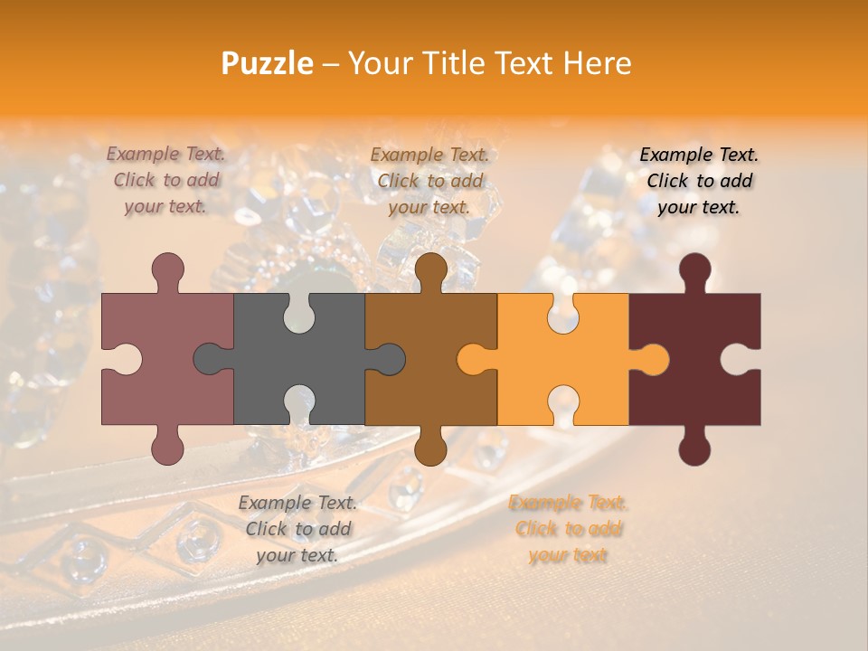 Fancy Winner Gem PowerPoint Template