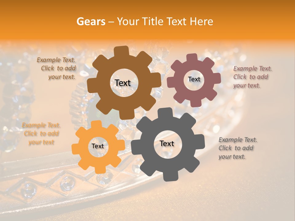 Fancy Winner Gem PowerPoint Template