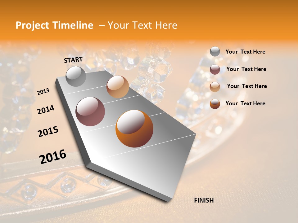 Fancy Winner Gem PowerPoint Template