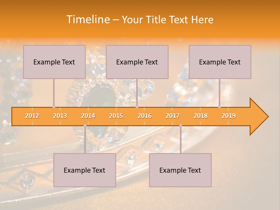 Fancy Winner Gem PowerPoint Template