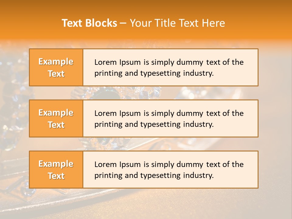 Fancy Winner Gem PowerPoint Template