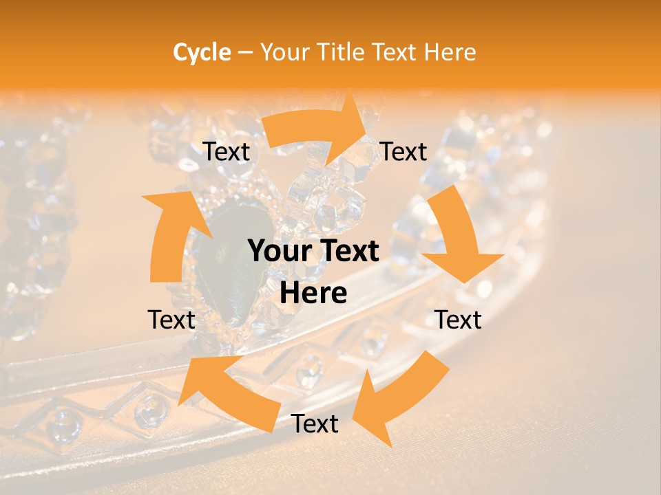 Fancy Winner Gem PowerPoint Template