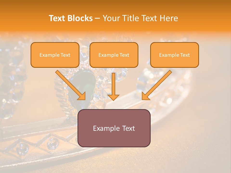 Fancy Winner Gem PowerPoint Template