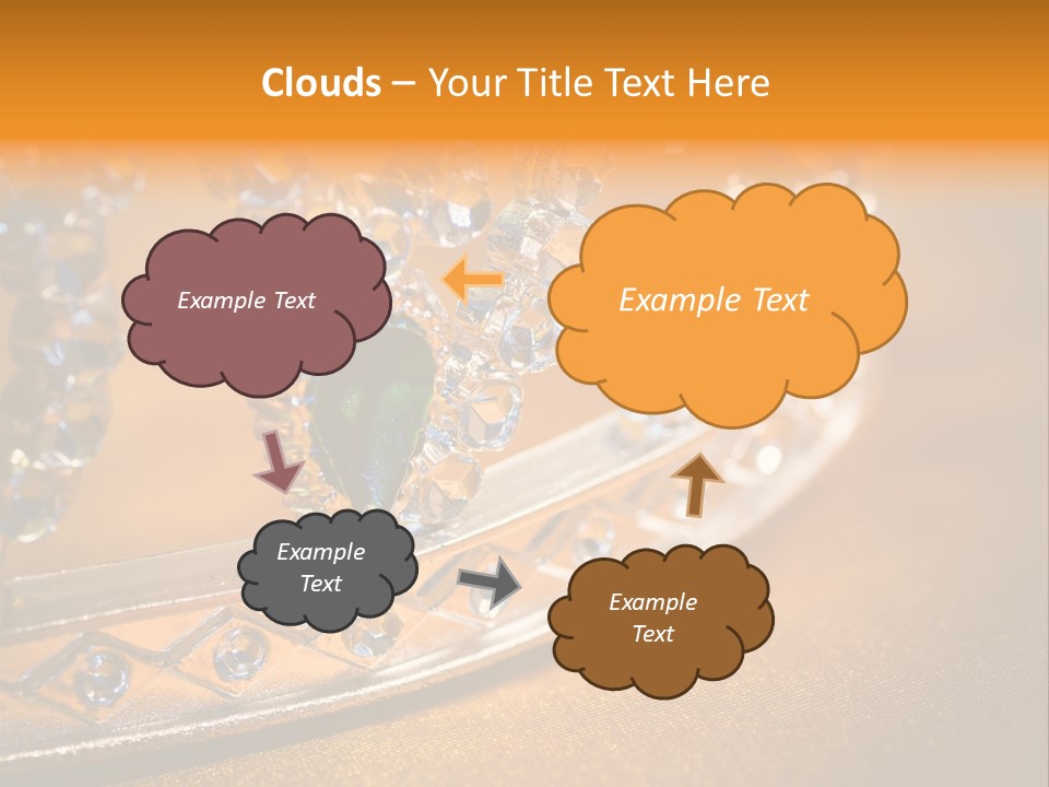 Fancy Winner Gem PowerPoint Template