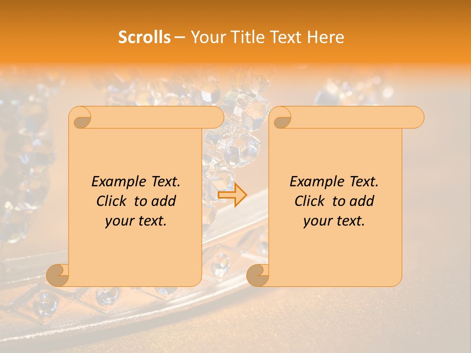 Fancy Winner Gem PowerPoint Template